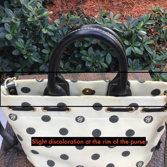 Rare D&B Signature Tassel Tote Canvas & Leather - Picture 6 of 8